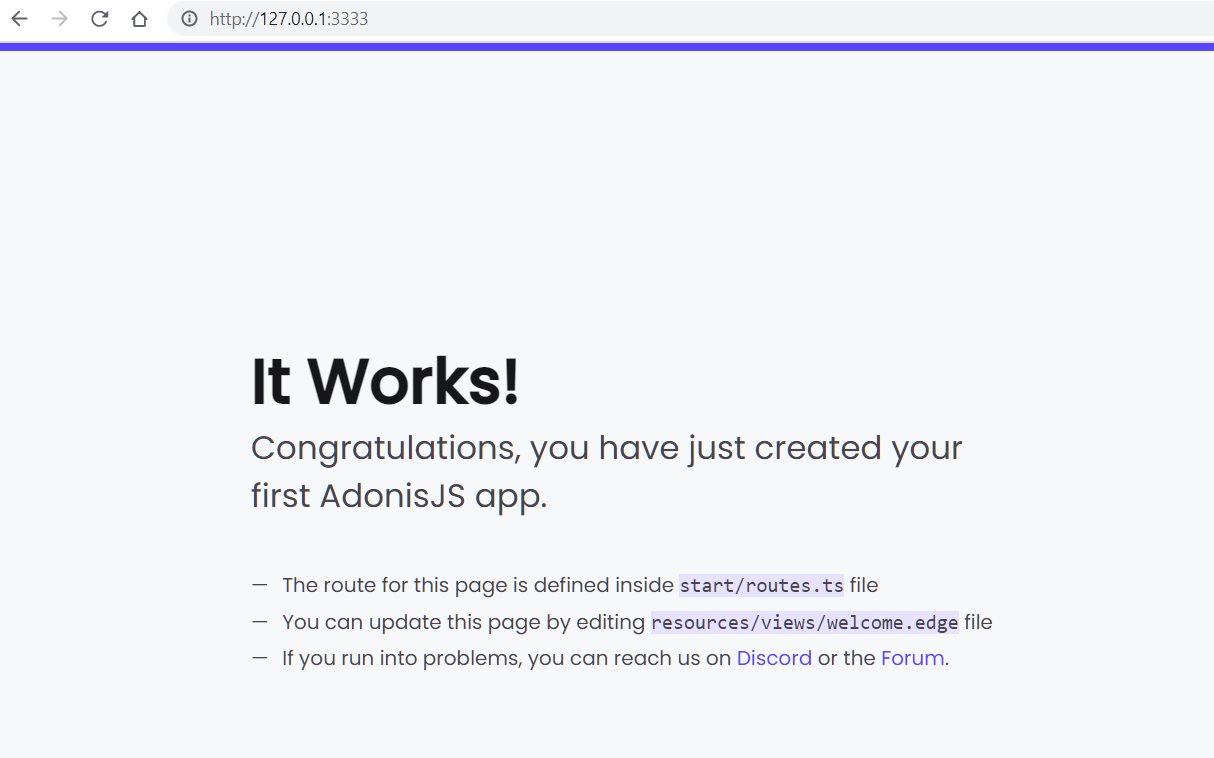adonis-start-page