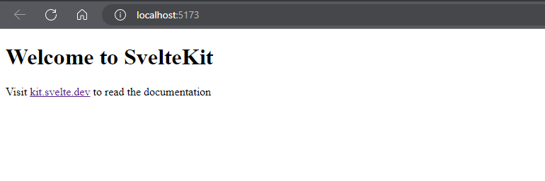 sveltekit-skeleton-starting-page