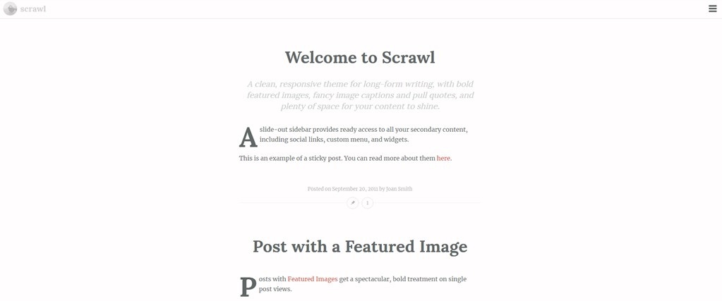 Scrawl Theme