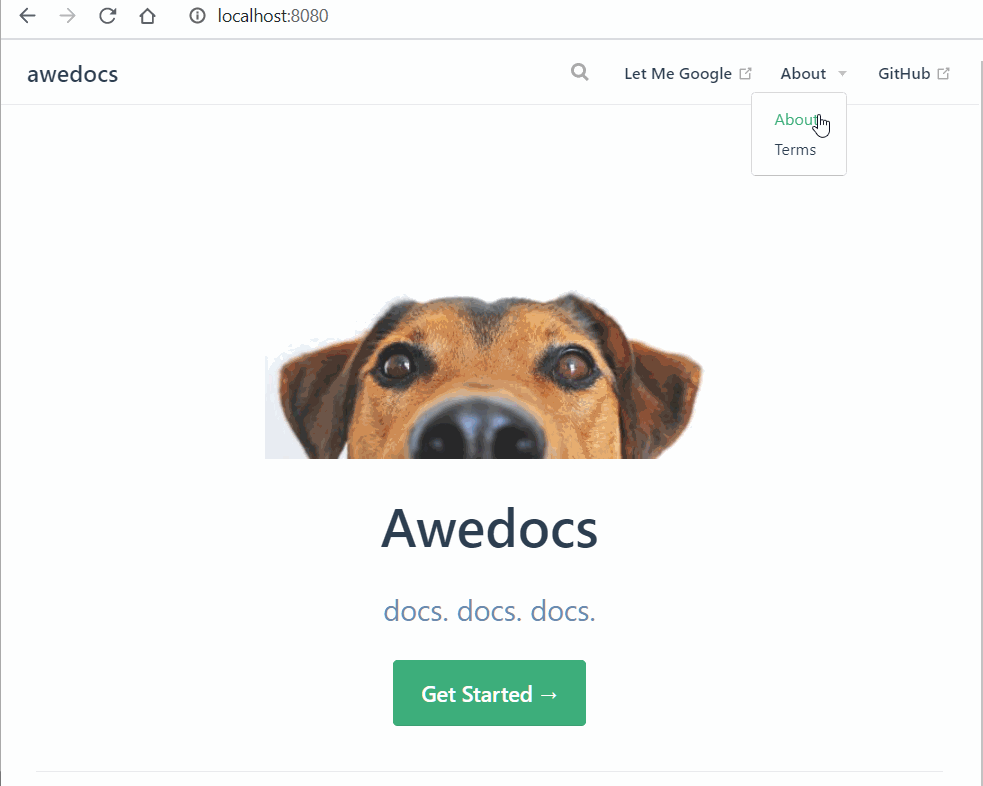vuepress-site-navbar-sidebar