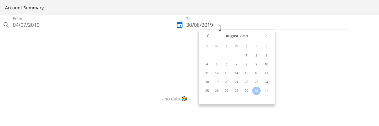 vuetify text field type date