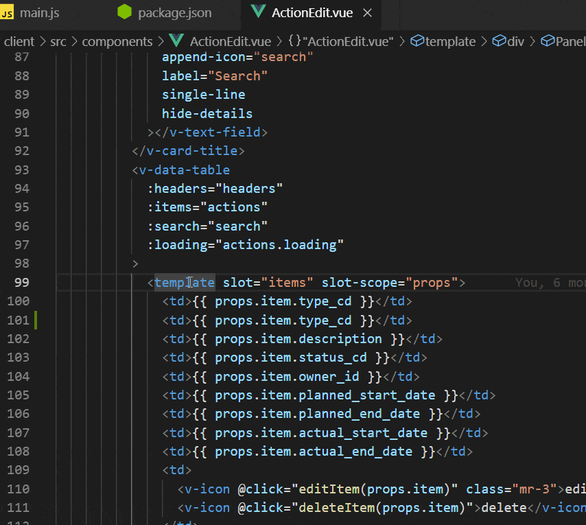 vim word vs word